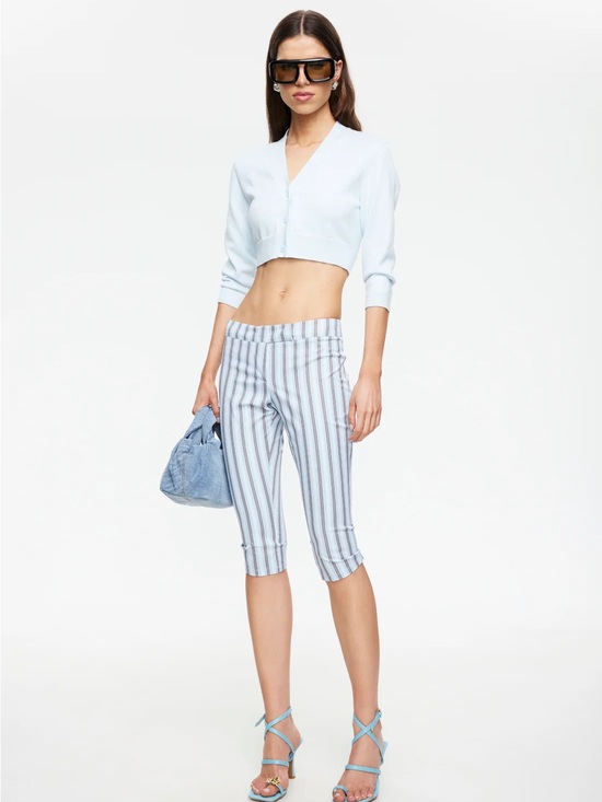 Lioness Pants - LIONESS | FROST CAPRI | BLUE STRIPE | 1C